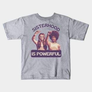 Gloria Steinem and Angela Davis Portrait Kids T-Shirt